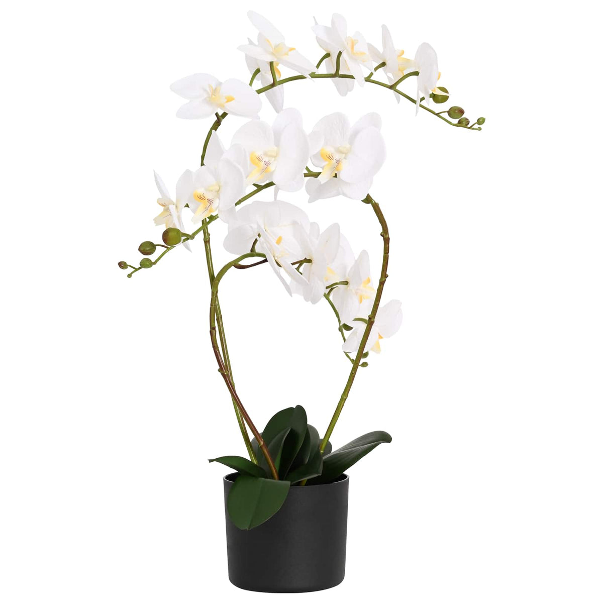 Umělá Orchidej V Květináči 45 X 15 X 65 Cm