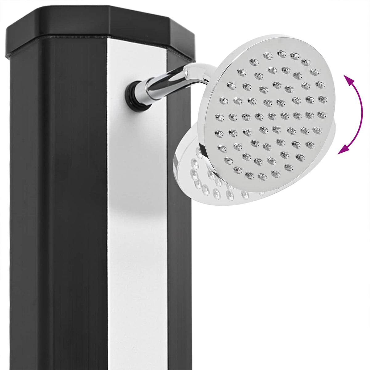 Solární Sprcha Se Sprchovou Hlavicí A Kohoutkem 40 L