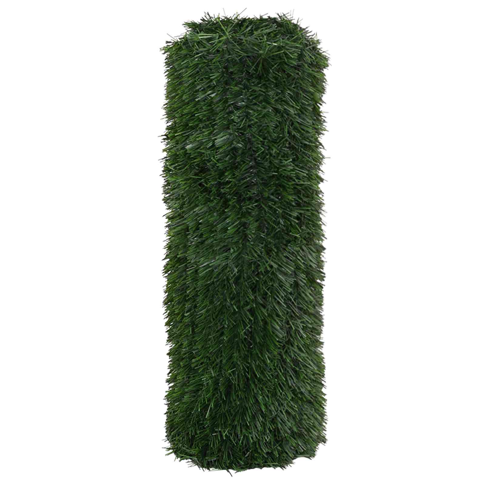 Umělý Plot Tmavě Zelená 1 X 3 M Pvc A Ocel