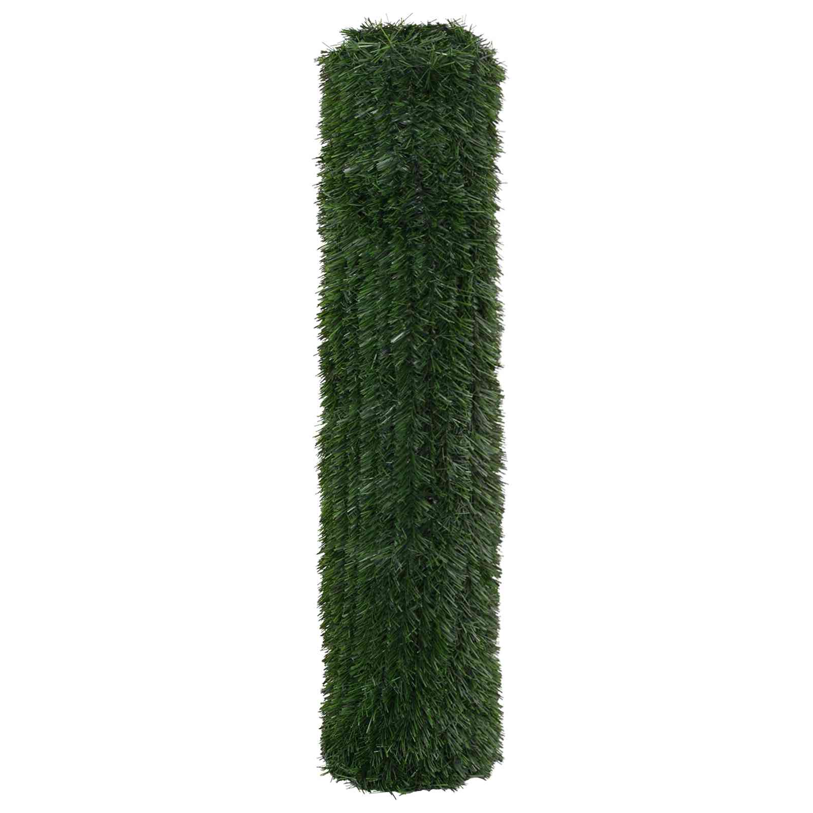 Umělý Plot Tmavě Zelená 1,5 X 6 M Pvc A Ocel
