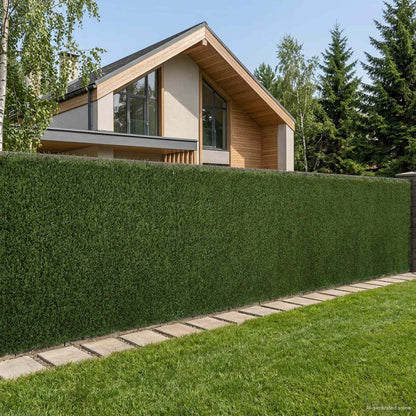 Umělý Plot Světlá Zelená 1 X 4 M Pvc A Ocel
