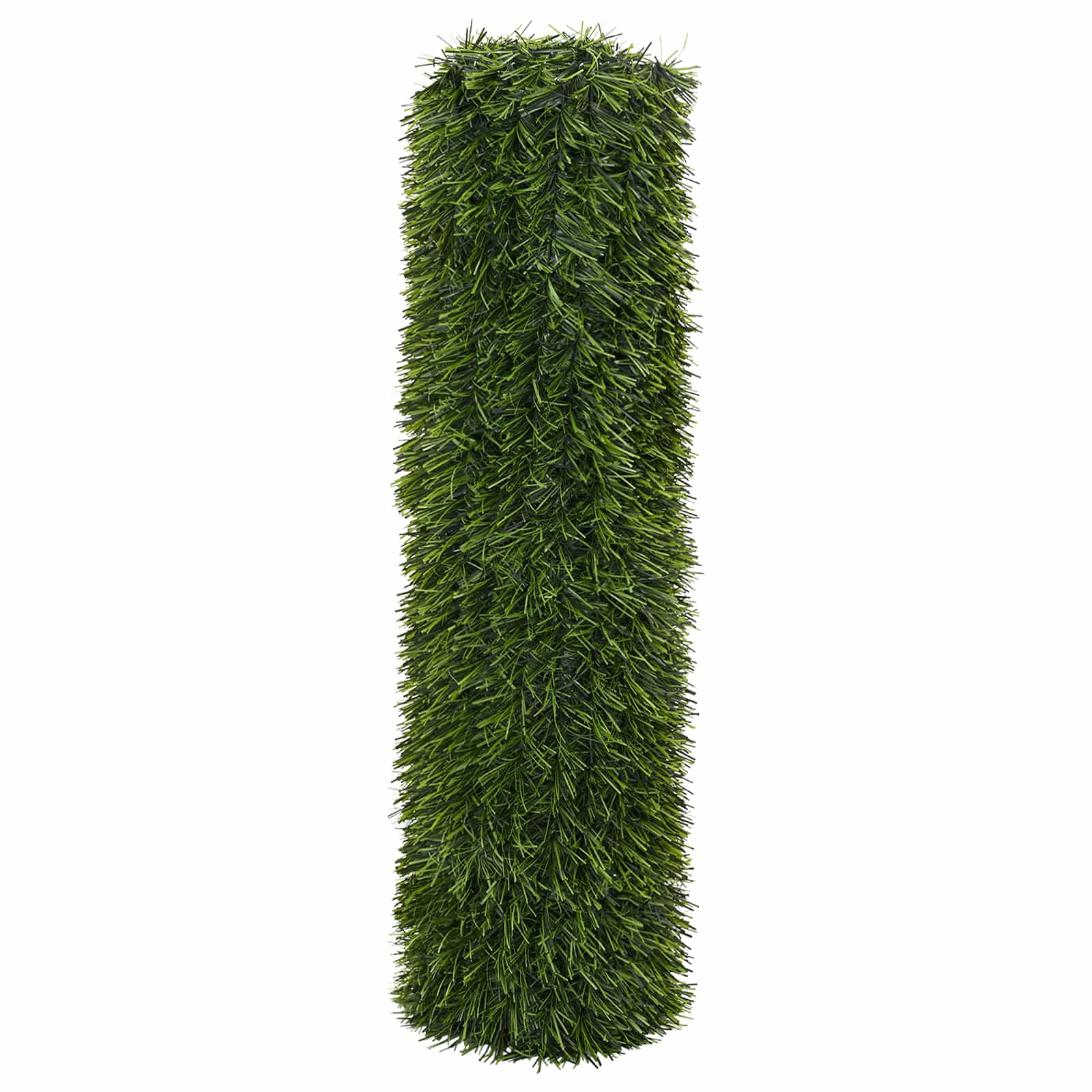Umělý Plot Světlá Zelená 1 X 5 M Pvc A Ocel