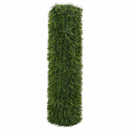 Umělý Plot Světlá Zelená 1 X 6 M Pvc A Ocel