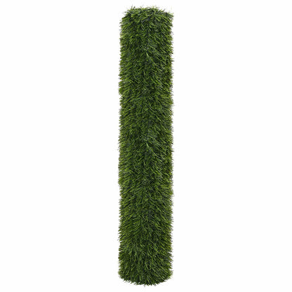 Umělý Plot Světlá Zelená 1,5 X 5 M Pvc A Ocel