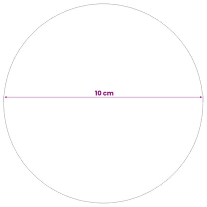 Zrcadlová Koule 4 Ks Ø 10,5 Cm Stříbrná Nerezová Ocel 201