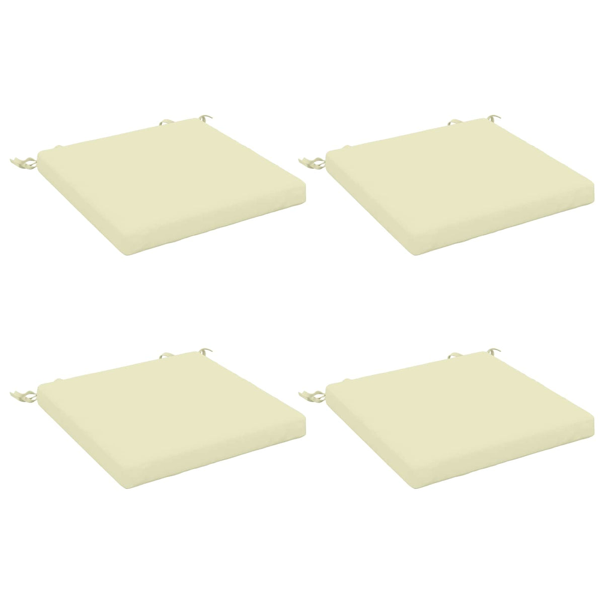 Polstry Ve 4 Kusech Soest 4 Ks 100% Polyester Krémová