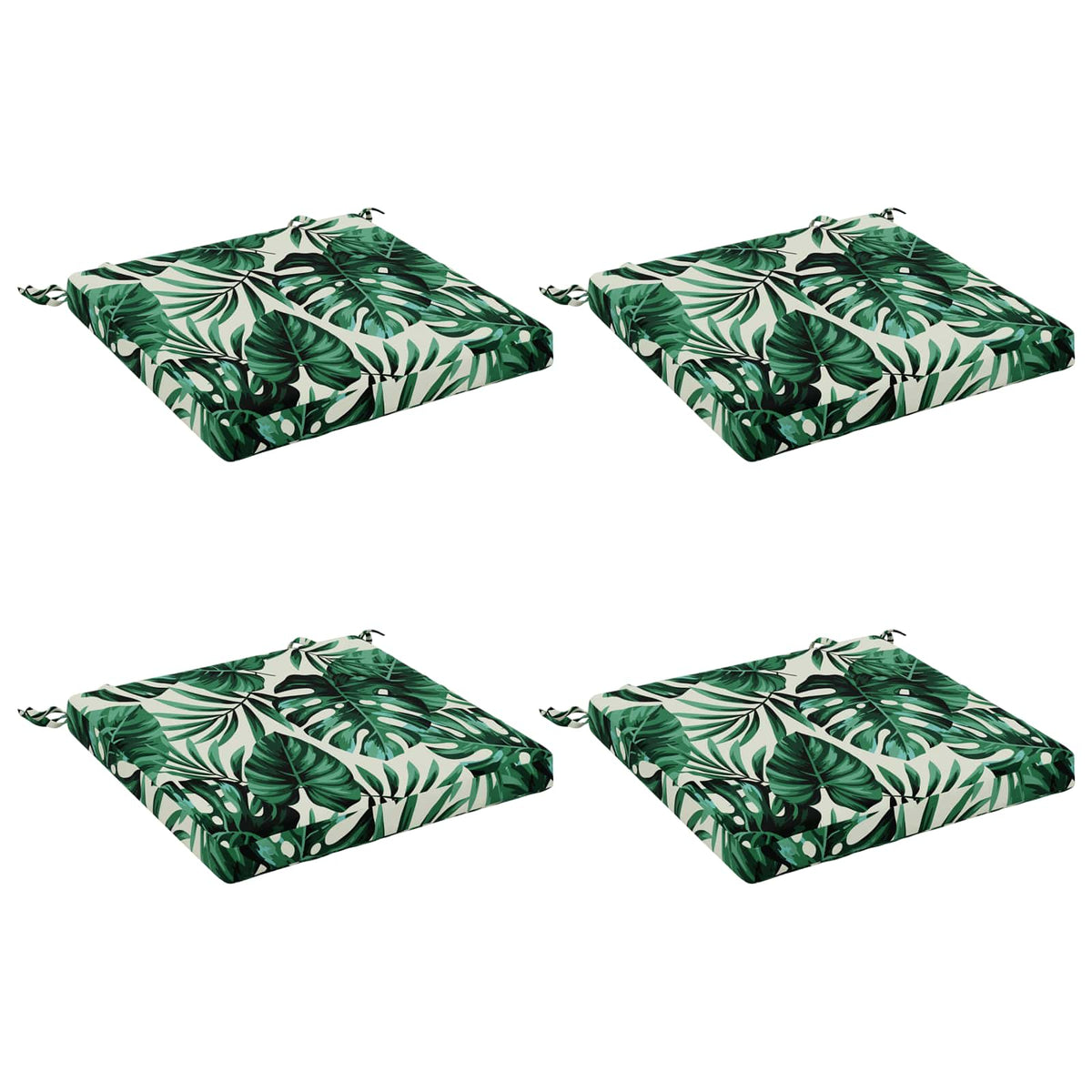 Polstry Ve 4 Kusech Soest 4 Ks 100% Polyester Vzor Listů