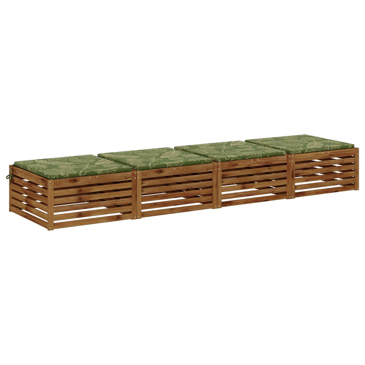 Polstry Ve 4 Kusech Soest 4 Ks 100% Polyester Listový Design