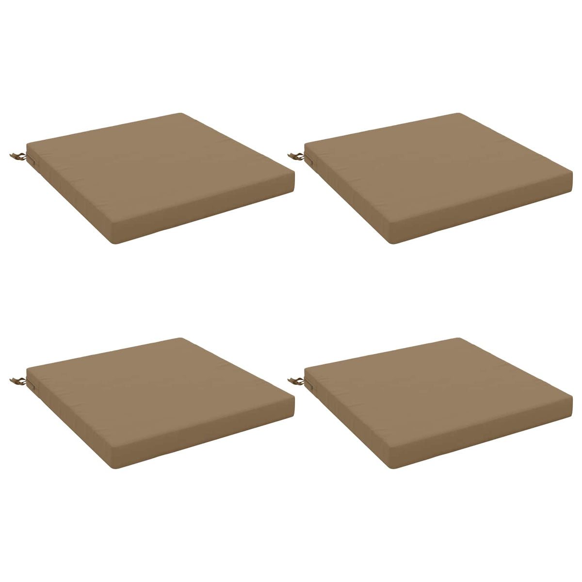 Polstry Ve 4 Kusech Soest 4 Ks 100% Polyester Taupe