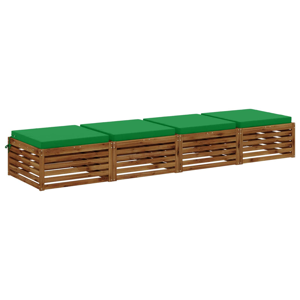 Polstry Ve 4 Kusech Soest 4 Ks 100% Polyester Zelená