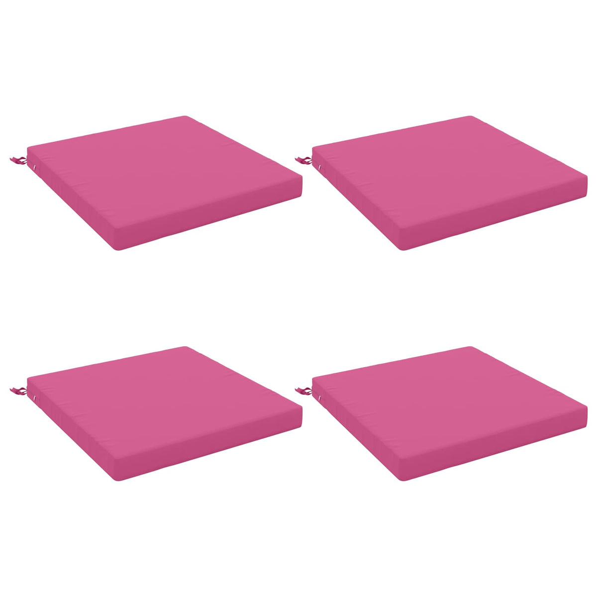 Polstry Ve 4 Kusech Soest 4 Ks 100% Polyester Růžová