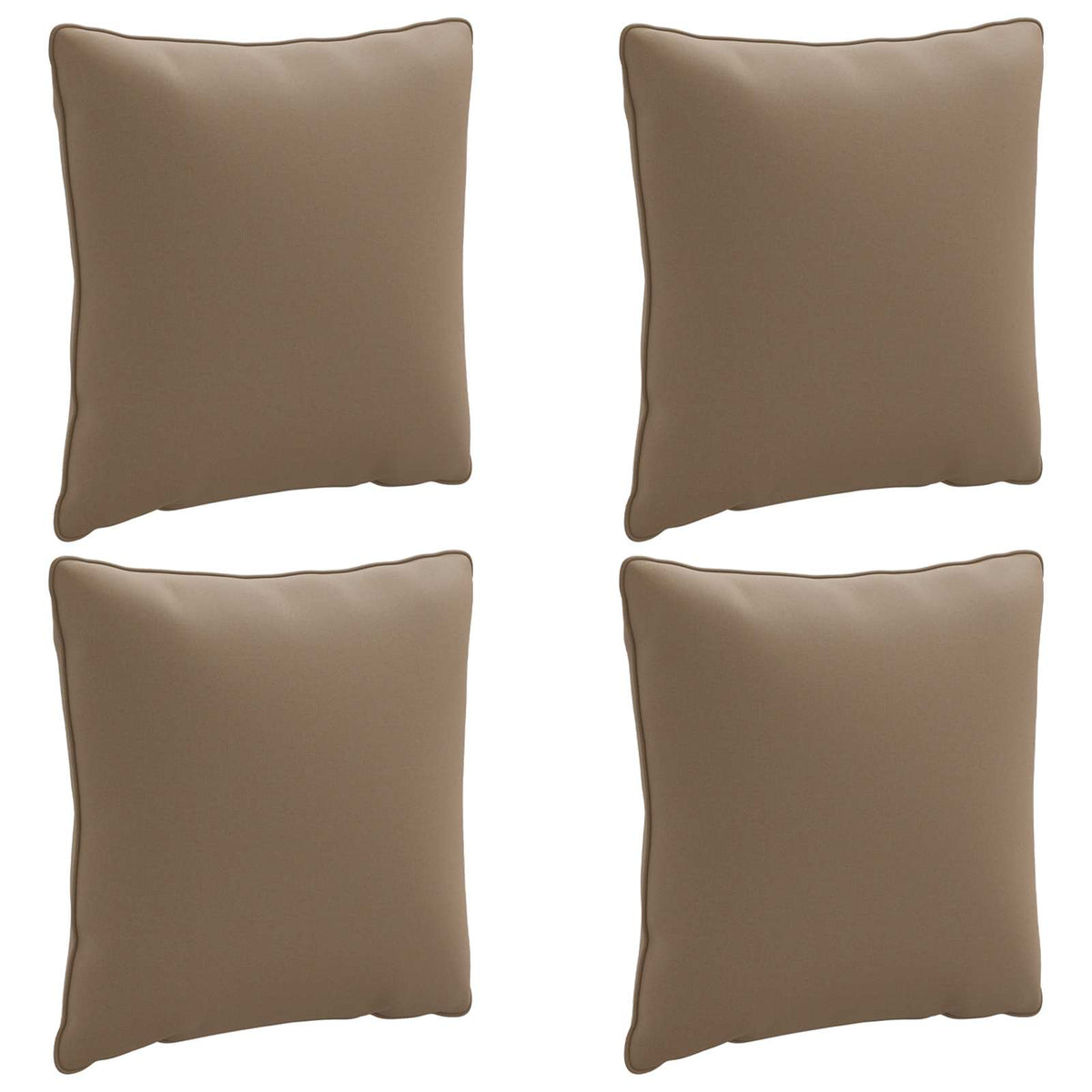 4-Dílné Zádové Polstrování Putten 4 Pcs 100% Polyester Taupe
