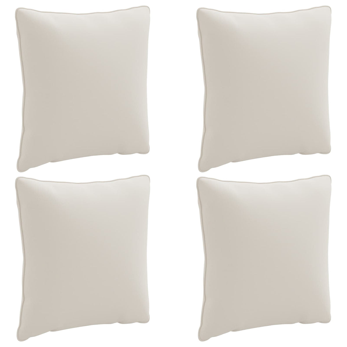 4-Dílné Zádové Polstrování Putten 4 Pcs 100% Polyester Bílá