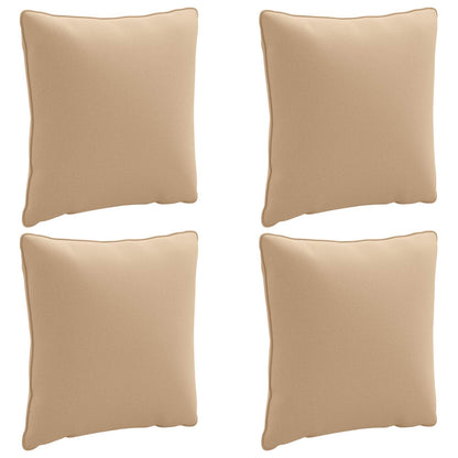 4-Dílné Zádové Polstrování Putten 4 Pcs 100% Polyester Písková