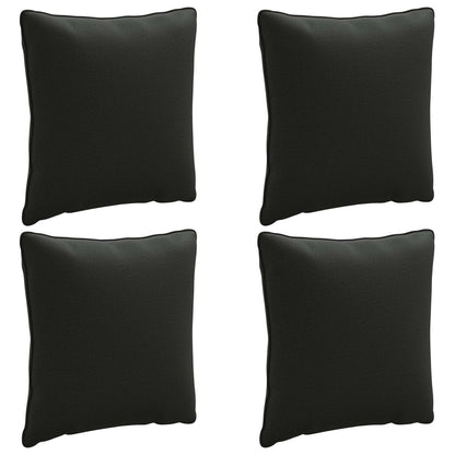 4-Dílné Zádové Polstrování Putten 4 Pcs 100% Polyester Černá