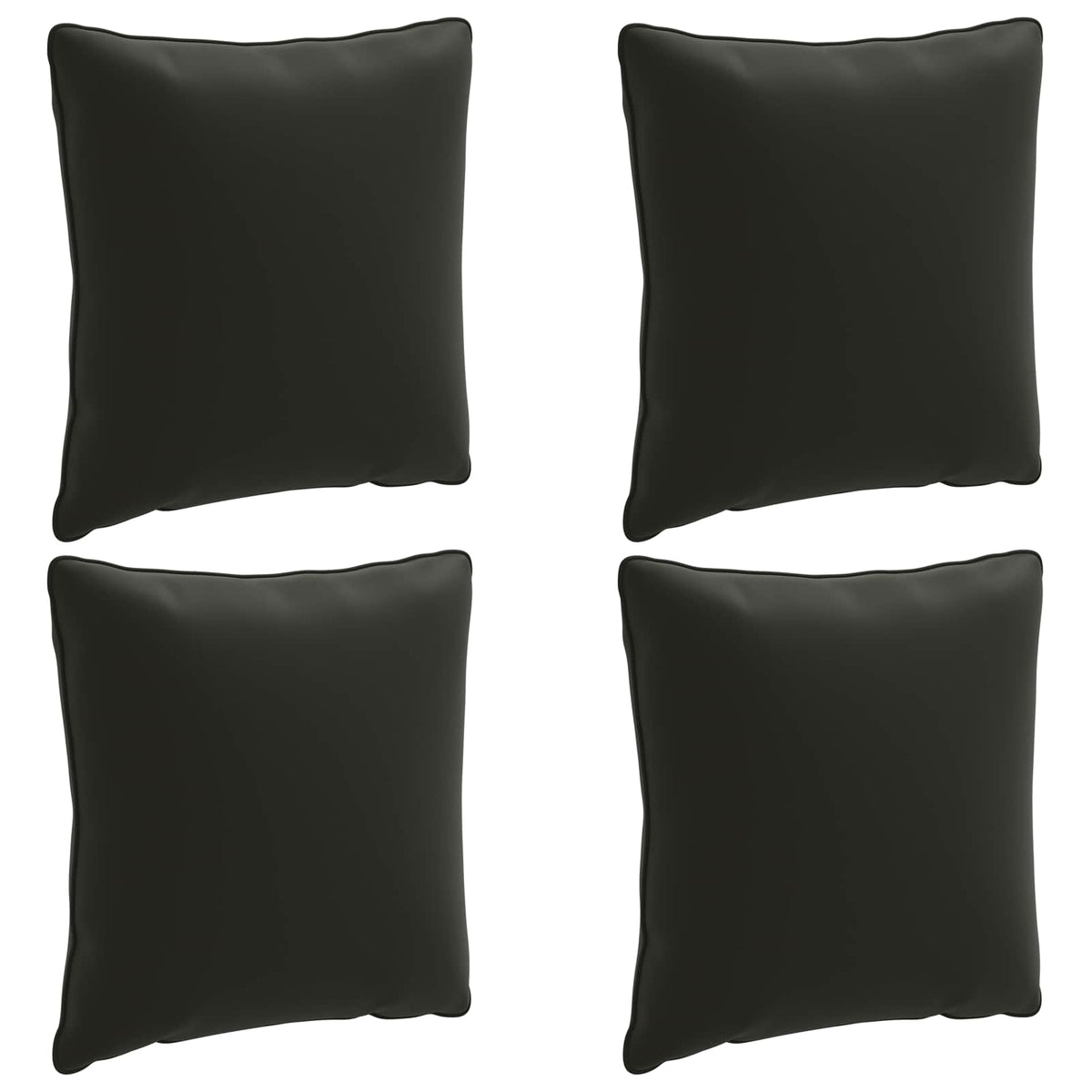 4-Dílné Zádové Polstrování Putten 4 Pcs 100% Polyester Černá
