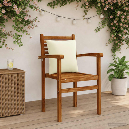4-Dílné Zádové Polstrování Putten 4 Pcs 100% Polyester Krémová
