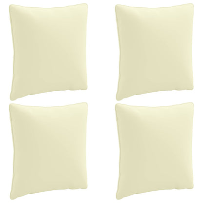 4-Dílné Zádové Polstrování Putten 4 Pcs 100% Polyester Krémová