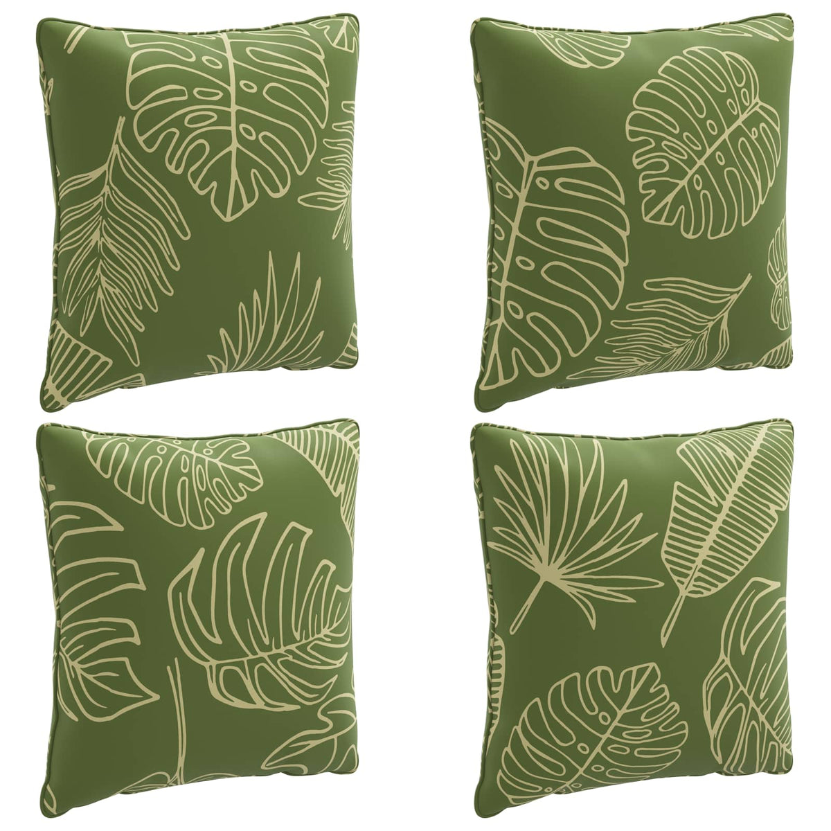 4-Dílné Zádové Polstrování Putten 4 Pcs 100% Polyester