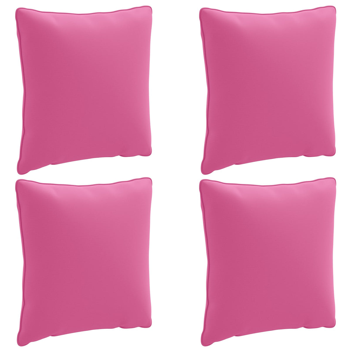 4-Dílné Zádové Polstrování Putten 4 Pcs 100% Polyester Růžová