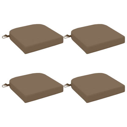 4-Dílné Sedáky Soest 4 Pcs 100% Polyester Taupe