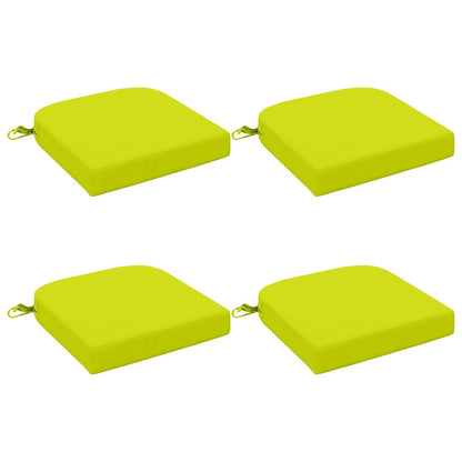 4-Dílné Sedáky Soest 4 Pcs 100% Polyester Jasně Zelená