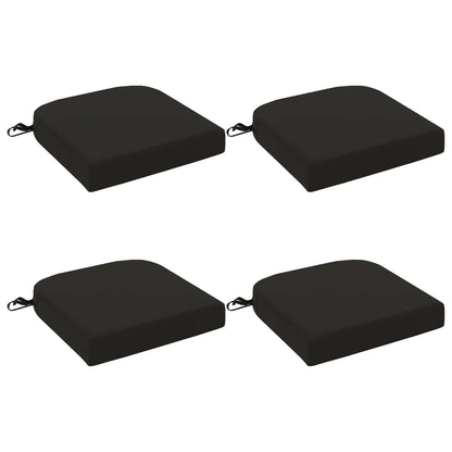 4-Dílné Sedáky Soest 4 Pcs 100% Polyester Černá