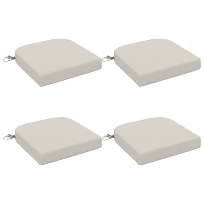 4-Dílné Sedáky Soest 4 Pcs 100% Polyester Bílá