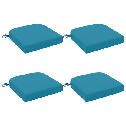 4-Dílné Sedáky Soest 4 Pcs 100% Polyester Světle Modrá