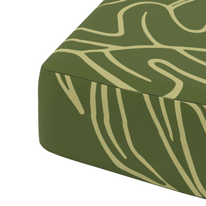 1-Dílný Sedák Soest 100% Polyester Listový Design