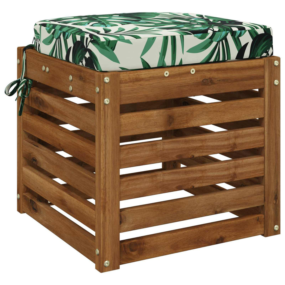 1-Dílný Sedák Soest 100% Polyester Vzor Listů