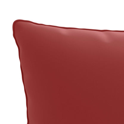 1-Dílné Zádové Polstrování Putten 100% Polyester Víno Červené