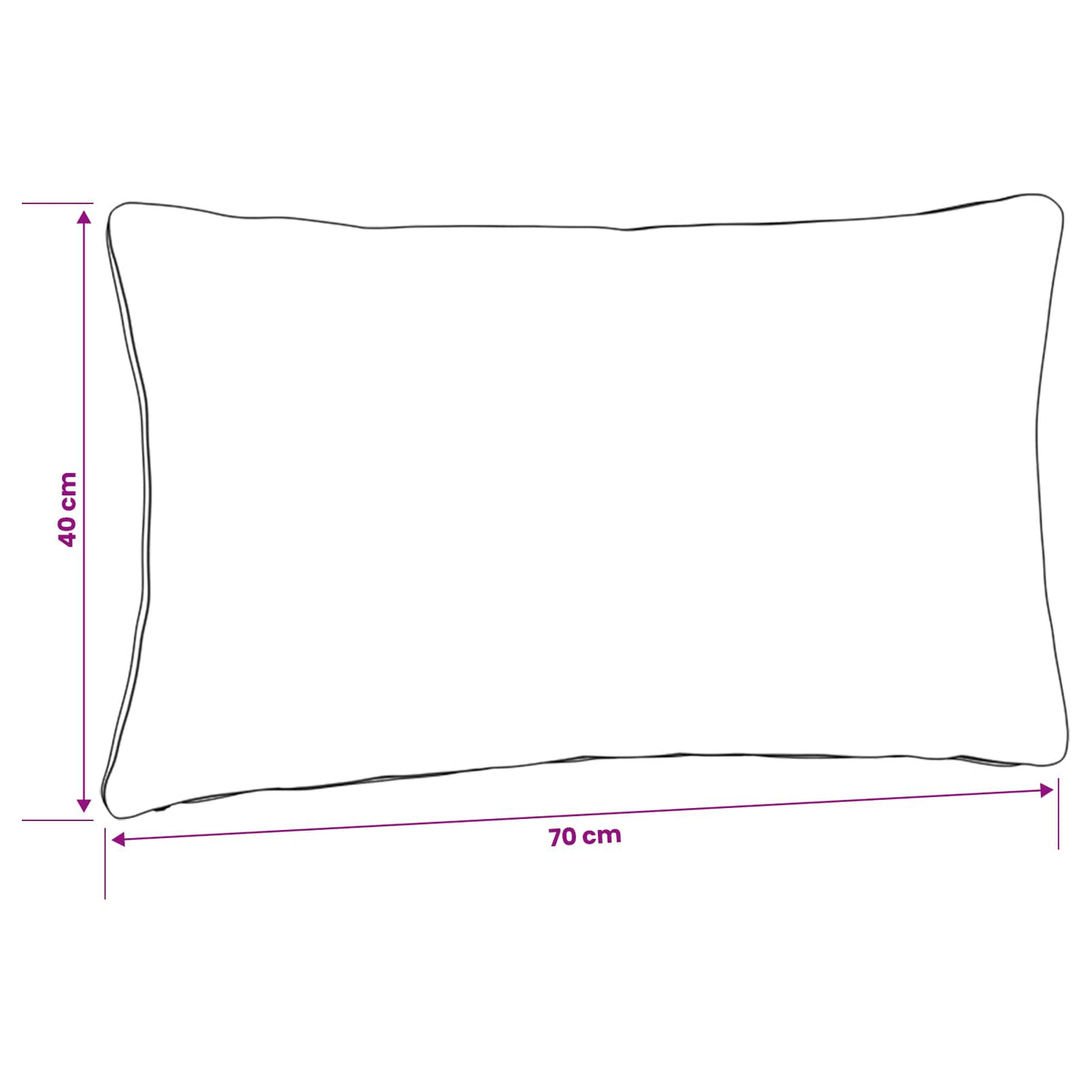1-Dílné Zádové Polstrování Putten 100% Polyester Šedá