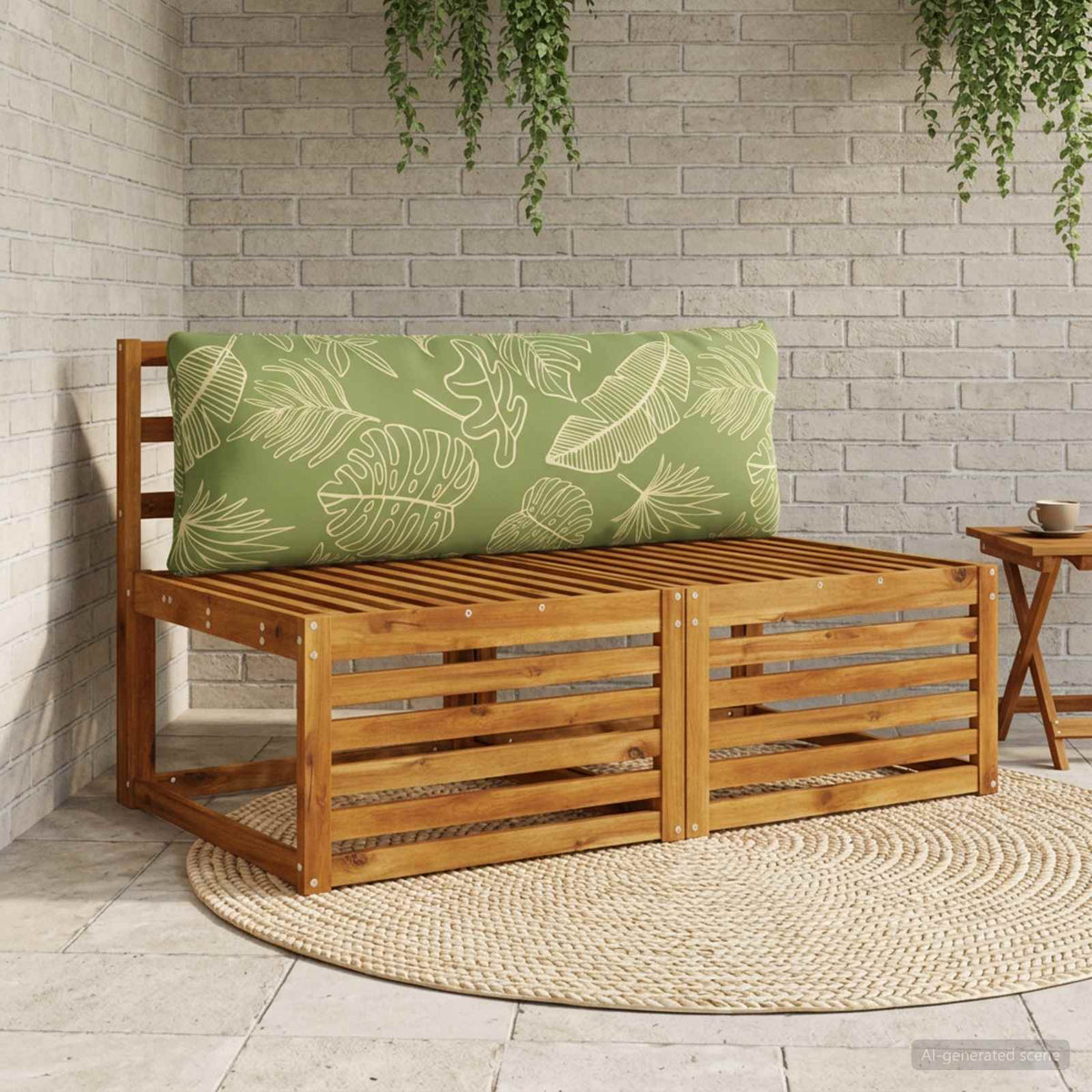 1-Dílné Zádové Polstrování Putten 100% Polyester Listový Design