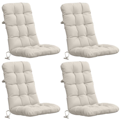 Polstry Na Křesla S Vysokým Opěradlem - 4 Kusy Vianen 4 Pcs