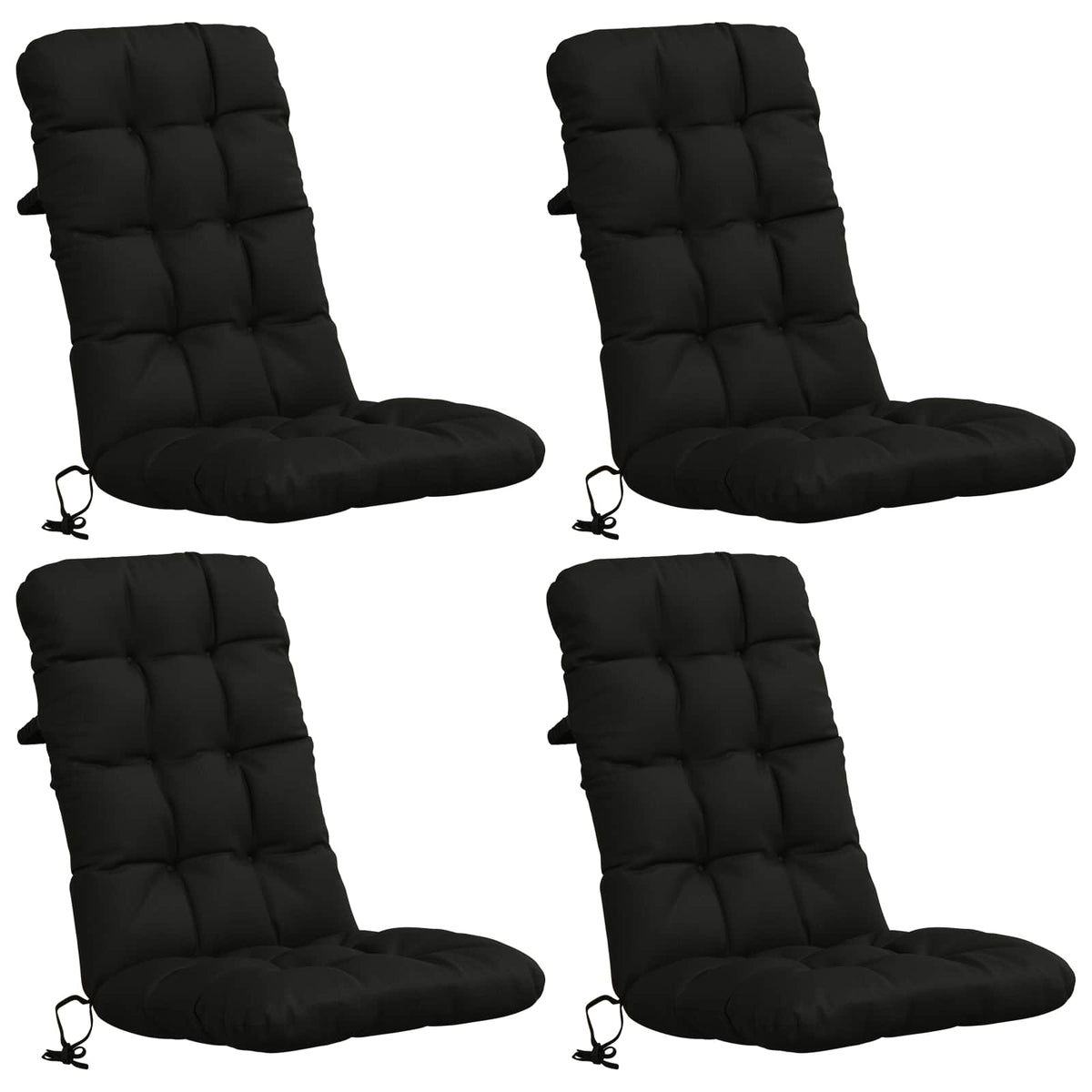 Polstry Na Křesla S Vysokým Opěradlem - 4 Kusy Vianen 4 Pcs
