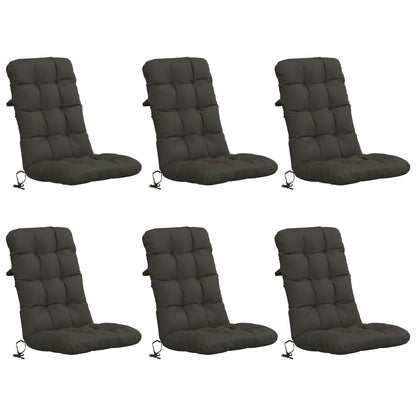 Polstry Na Křesla S Vysokým Opěradlem - 6 Kusů Vianen 6 Pcs