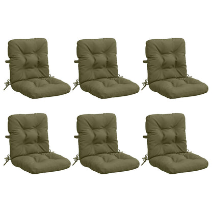 Polstry Na Křesla S Vysokým Opěradlem - 6 Kusů Vianen 6 Pcs