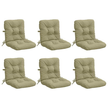 Polstry Na Křesla S Vysokým Opěradlem - 6 Kusů Vianen 6 Pcs