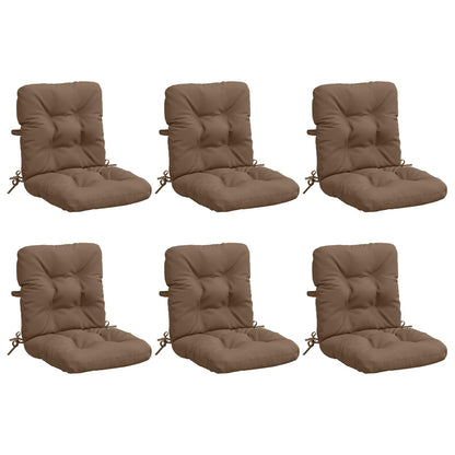 Polstry Na Křesla S Vysokým Opěradlem - 6 Kusů Vianen 6 Pcs