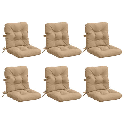 Polstry Na Křesla S Vysokým Opěradlem - 6 Kusů Vianen 6 Pcs