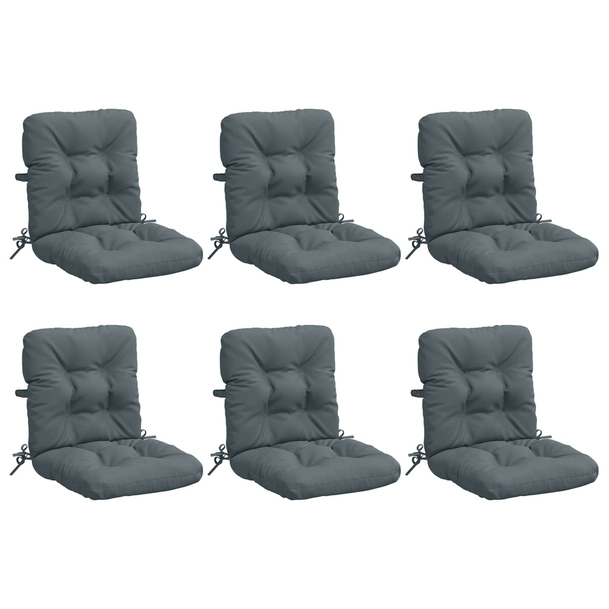 Polstry Na Křesla S Vysokým Opěradlem - 6 Kusů Vianen 6 Pcs