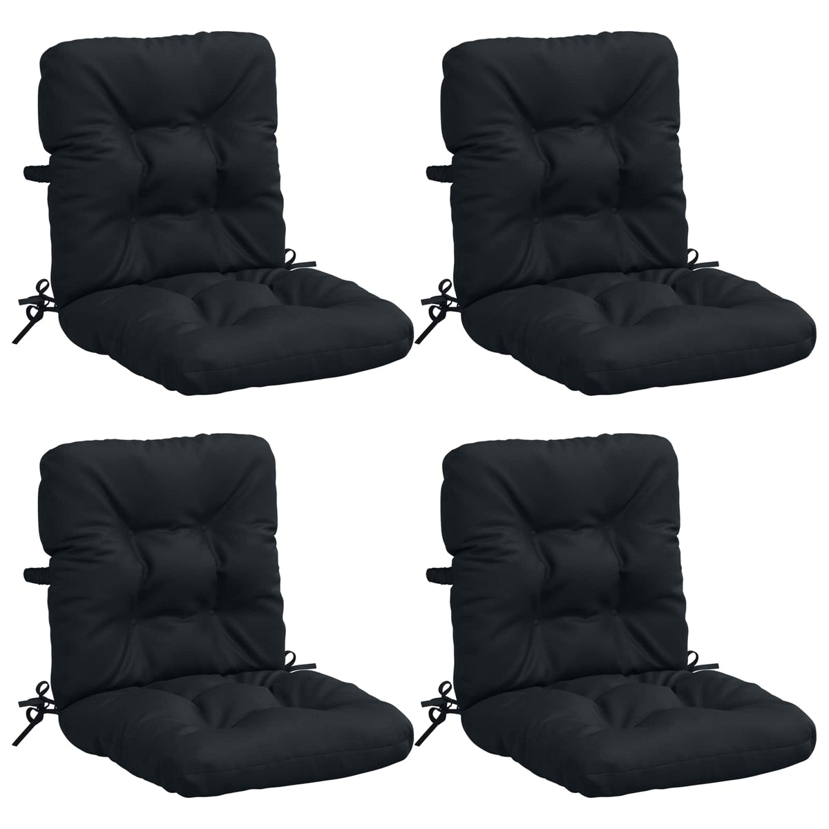 Polstry Na Křesla S Vysokým Opěradlem - 4 Kusy Vianen 4 Pcs