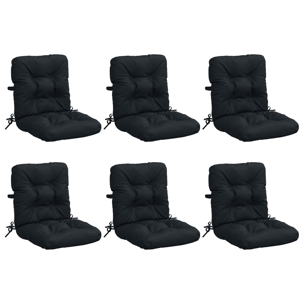 Polstry Na Křesla S Vysokým Opěradlem - 6 Kusů Vianen 6 Pcs