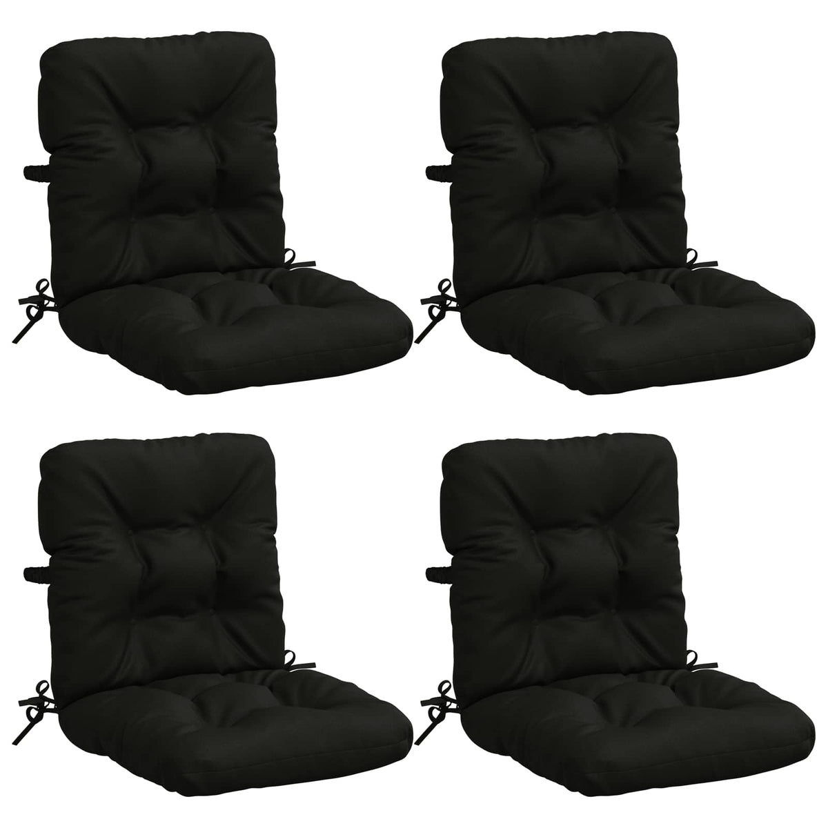 Polstry Na Křesla S Vysokým Opěradlem - 4 Kusy Vianen 4 Pcs