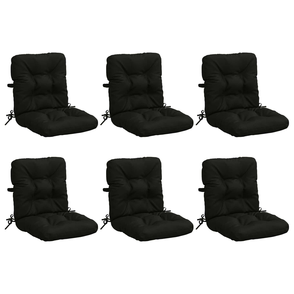 Polstry Na Křesla S Vysokým Opěradlem - 6 Kusů Vianen 6 Pcs