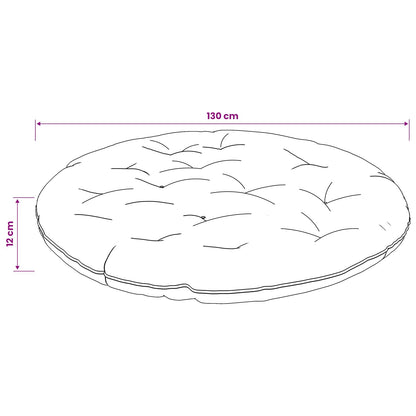 Polštář Na Papasan Vianen 100% Polyester Ø 130 X 12 Cm