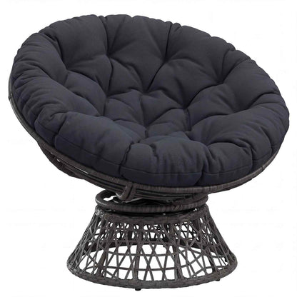 Polštář Na Závěsné Křeslo Vianen 100% Polyester Tmavě Modrá