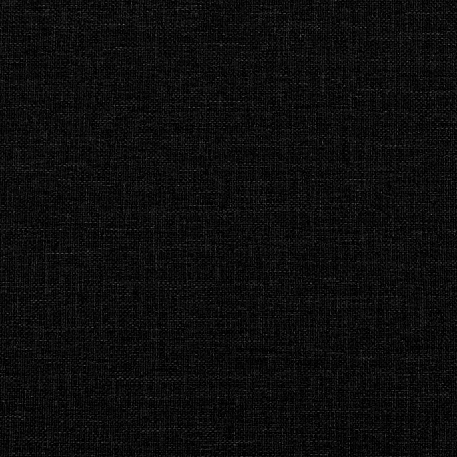 Pohovka S Knoflíkovým Prošíváním Černá 111 X 68 X 80 Cm Textil