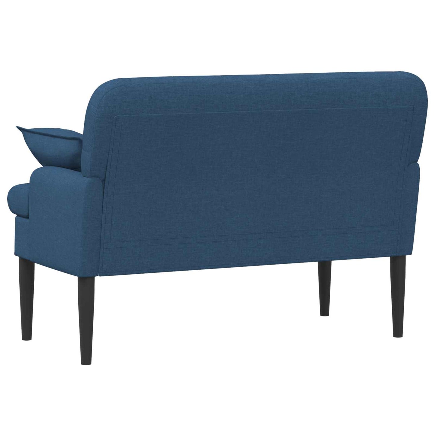 Pohovka S Knoflíkovým Prošíváním Modrá 111 X 68 X 80 Cm Textil